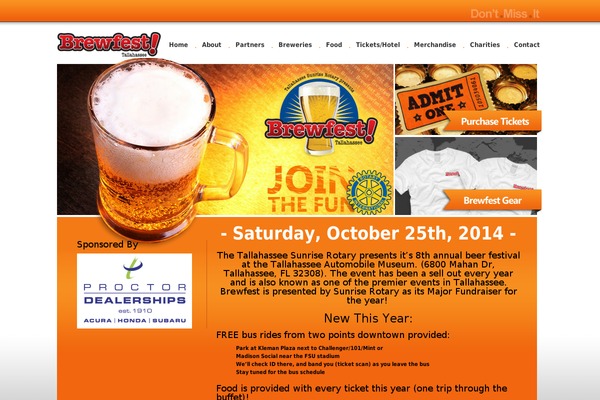 beerfest theme websites examples