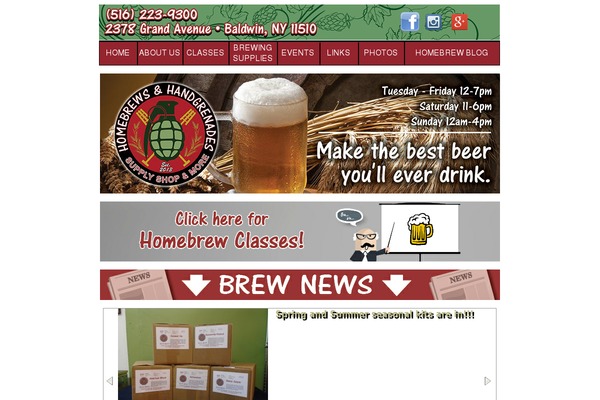 brewgrenades.com site used Hh