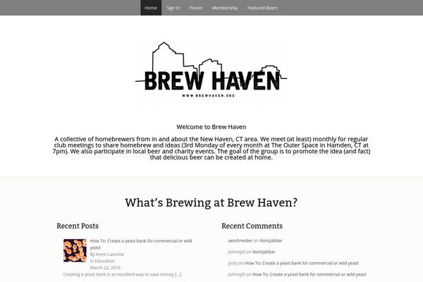 The One Pager theme site design template sample