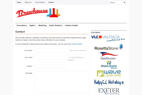 Unspoken theme site design template sample