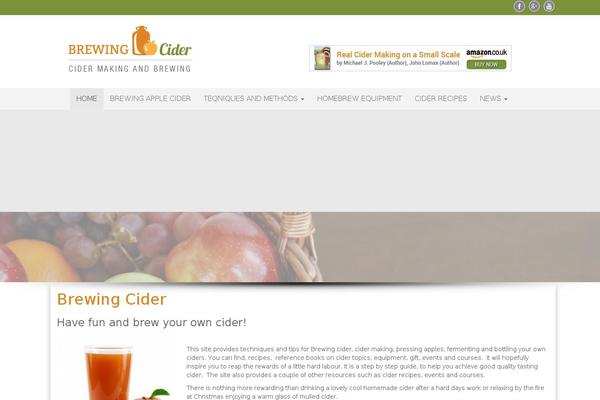 brewingcider.com site used Brewingcider