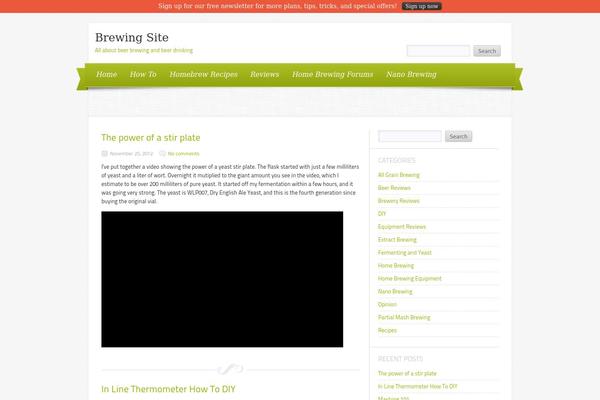 Delicacy theme site design template sample
