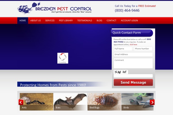 brezdenpest.com site used Ssx-theme