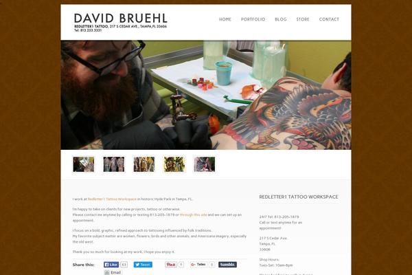 Dandelion theme site design template sample