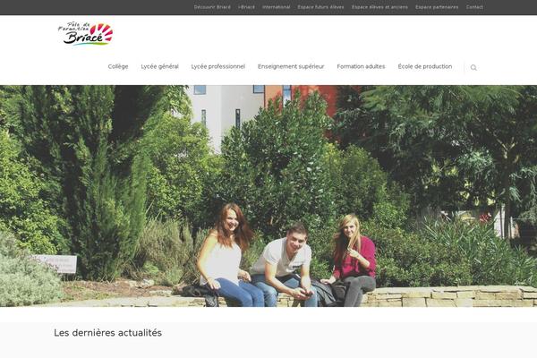 briace.org site used Converio-child-theme