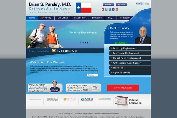 YPO theme site design template sample