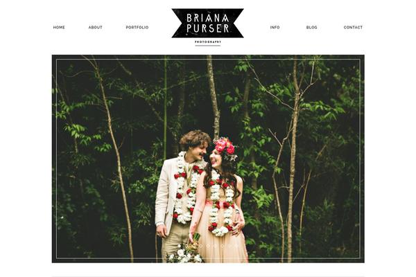 Rebecca theme site design template sample