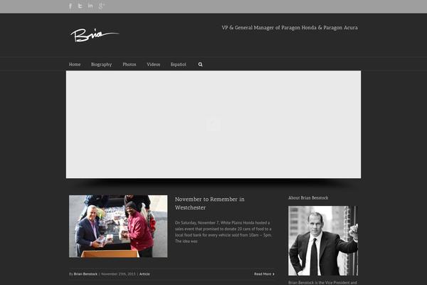 Avada theme site design template sample