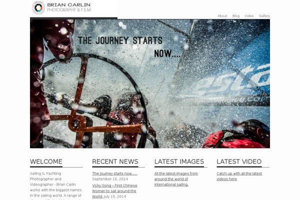 Albedo theme site design template sample