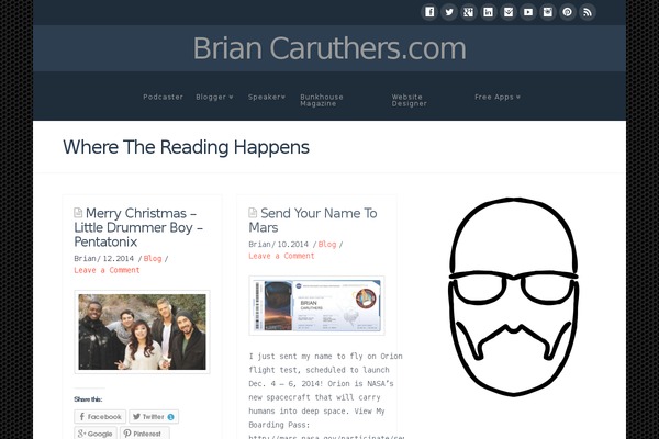 Hestia theme site design template sample