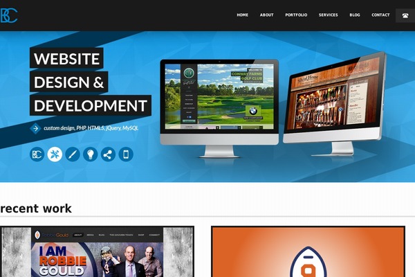 Bc theme site design template sample