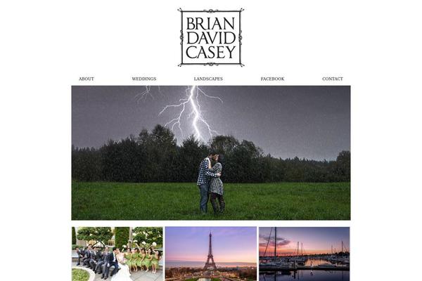 Prophoto4 theme site design template sample