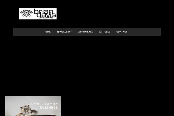 briandavisjewellery.ca site used Milano-child