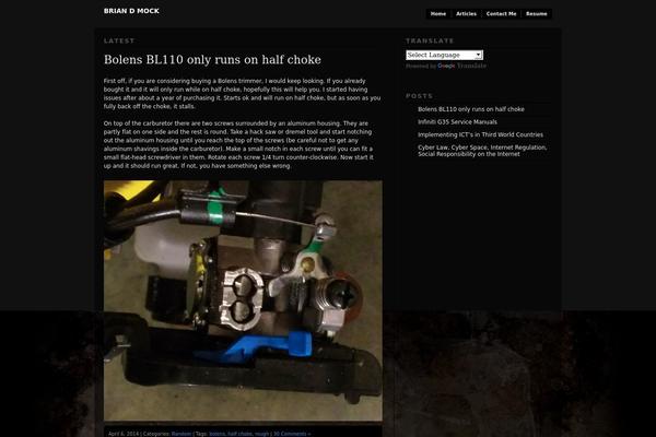Modularity Lite theme site design template sample