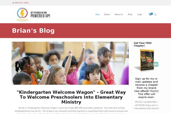 Get Noticed theme site design template sample