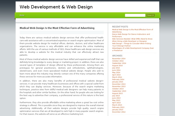 Tmp theme site design template sample
