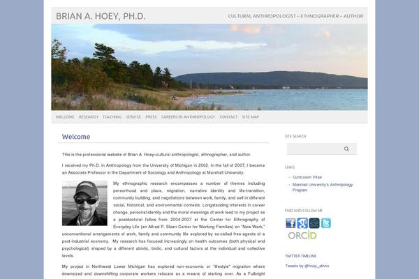 Unos theme site design template sample