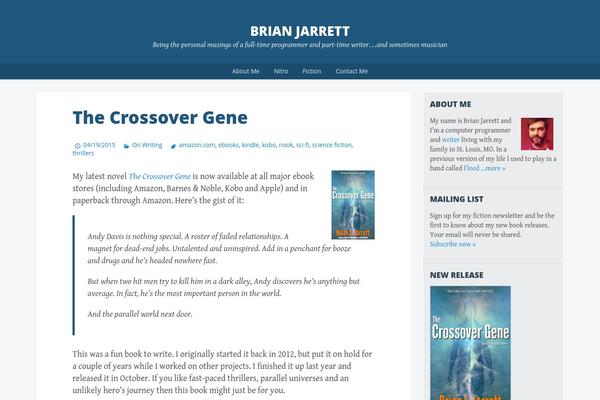 brianjarrett.com site used Big-brother