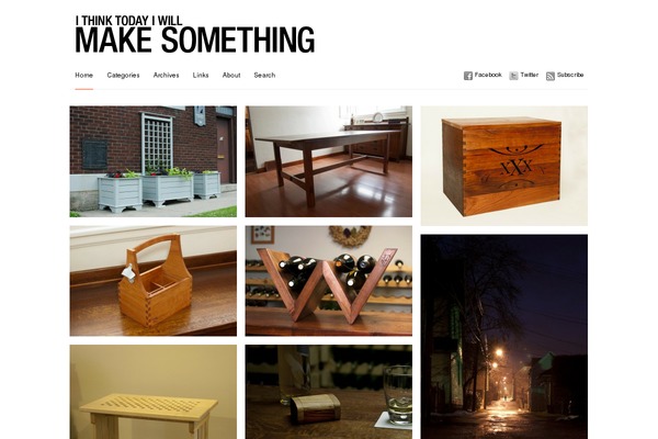 Imbalance theme site design template sample
