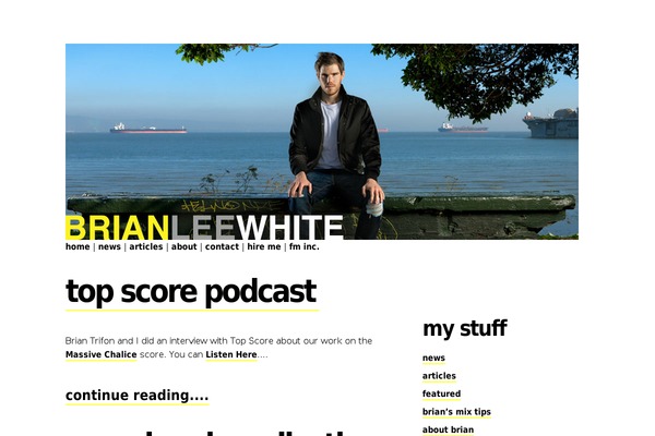 brianleewhite.com site used Ub_enormous