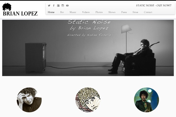 Default Mag theme site design template sample