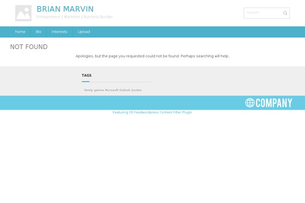 brianmarvin.com site used Aosystems