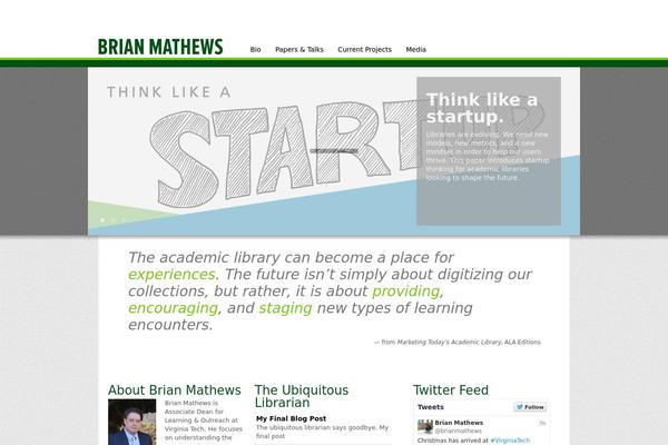 Reverie theme site design template sample