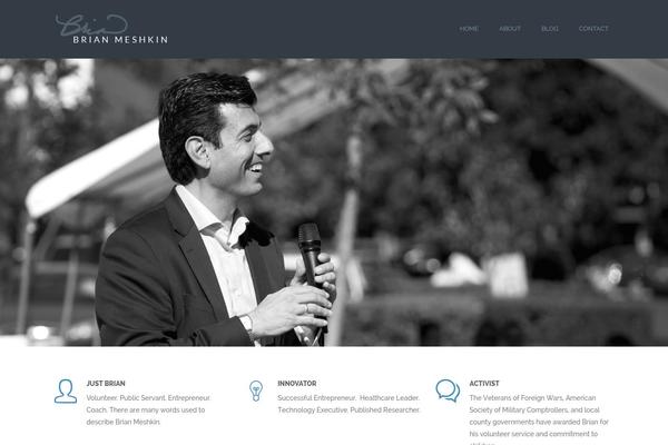 Slowave theme site design template sample