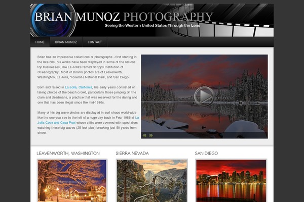 Magazine theme site design template sample