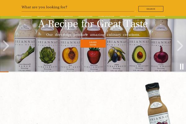 briannassaladdressing.com site used Briannas