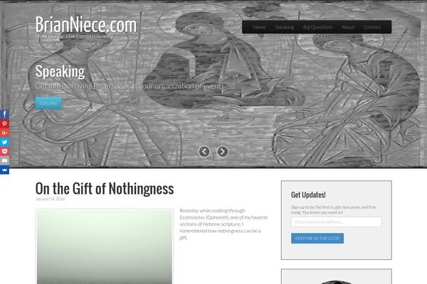 Tonic-pro theme site design template sample