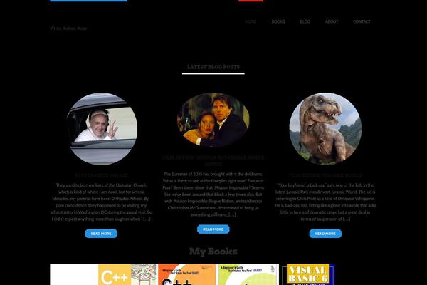 Hustle theme site design template sample