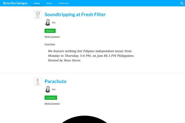 hopscotch-wp theme websites examples