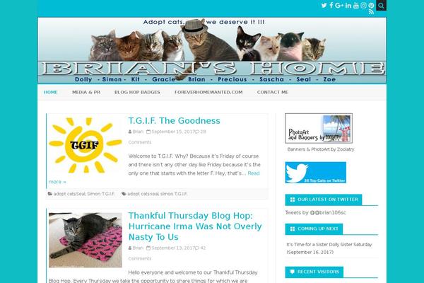 Ribosome theme site design template sample