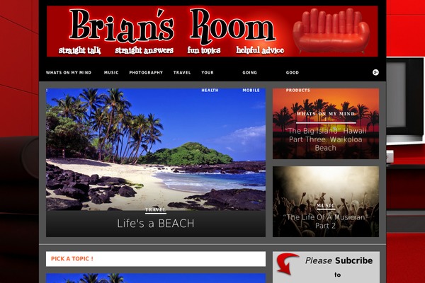 Hickory theme site design template sample