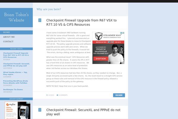 BonPress theme site design template sample