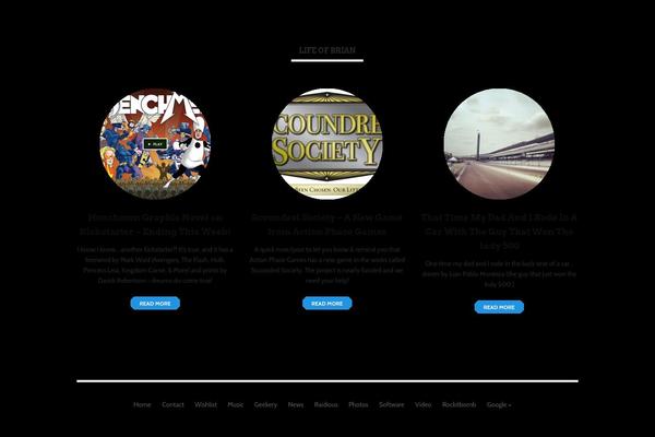Hustle theme site design template sample
