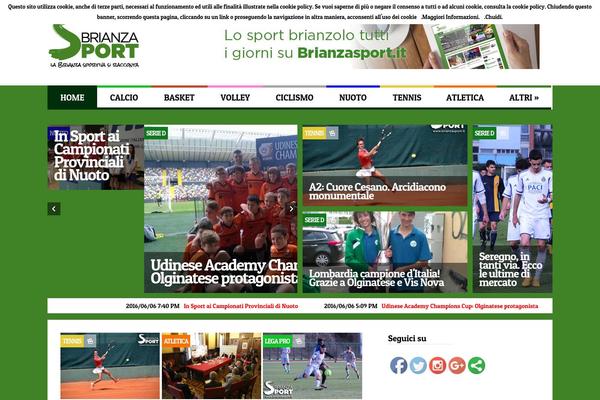 Meganews theme site design template sample