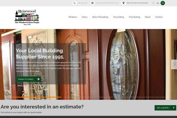 ReConstruction theme site design template sample
