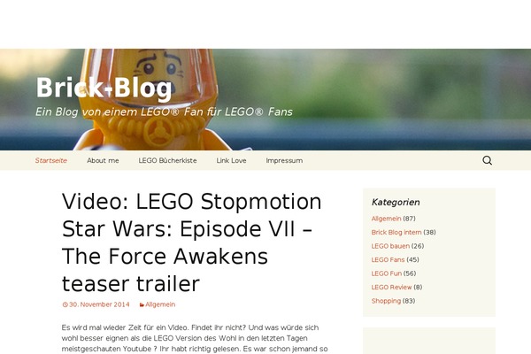 GeneratePress theme site design template sample