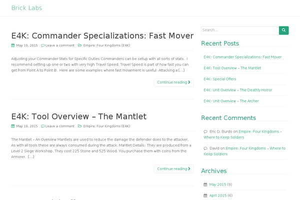 Site using Kiwi-social-share plugin