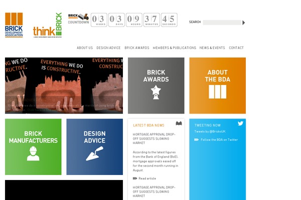 BDA theme websites examples