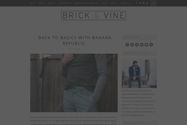 Hemlock theme site design template sample
