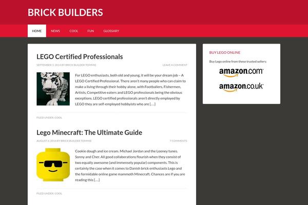 Outreach Pro theme site design template sample