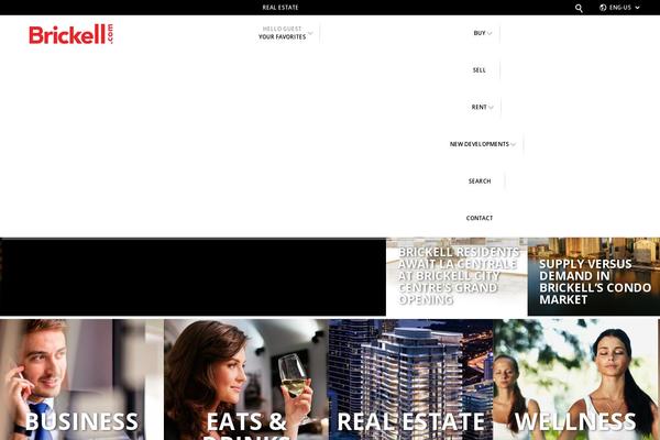 brickell theme websites examples