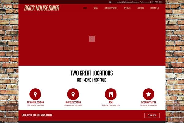 Subway theme site design template sample