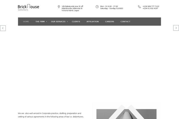 Consulting-child theme site design template sample
