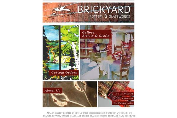 BrickYard theme site design template sample