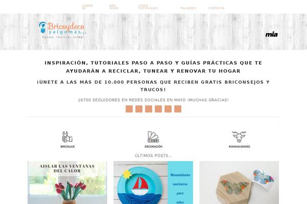 Site using Simple Social Icons plugin