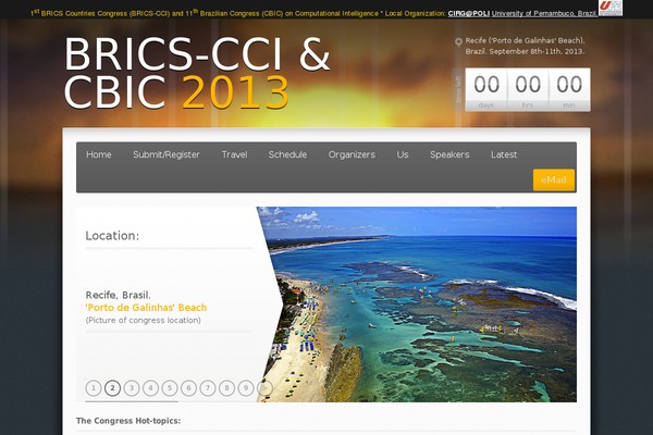 Site using 3D Slider Slice Box plugin